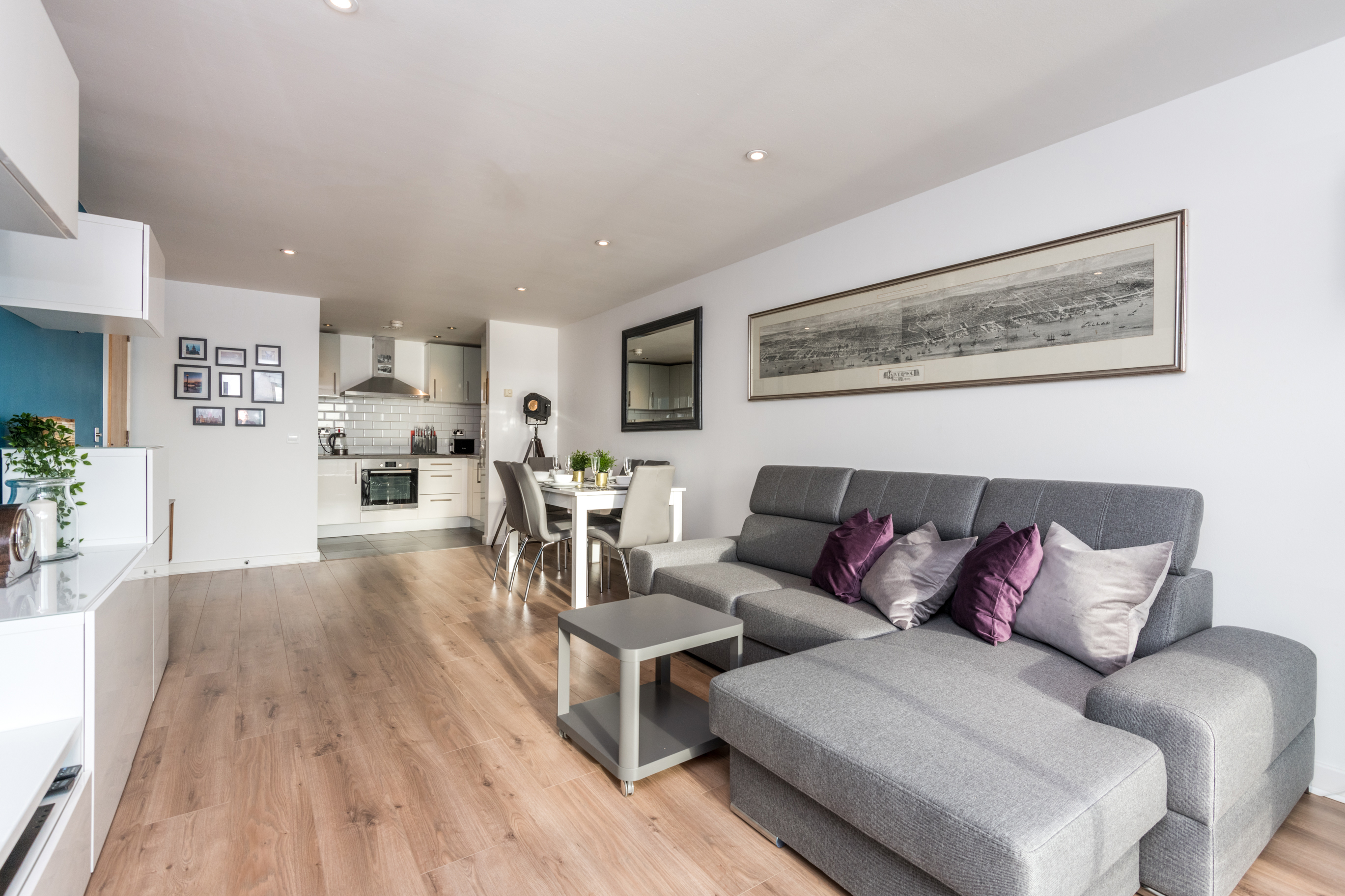 Host Apartments | The Baltic Penthouse with Balcony