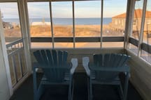 Saltaire Cottages4: 2BR Ocean View Steps2 Private Beach Access Screen Porch Pool — Kitty Hawk, NC — vacation rental